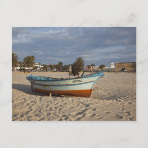 Tunisien, Cap Bon, Hammamet, vattenfront, Kasbah Vykort