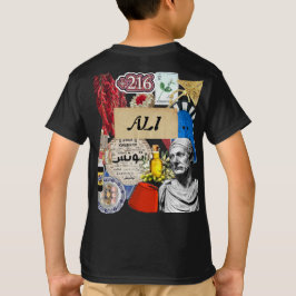 Tunisien Collage Klistermärke Design | Tunisiska K T Shirt