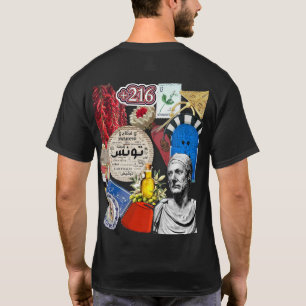 Tunisien Design Tunisisk kultur och arv T Shirt
