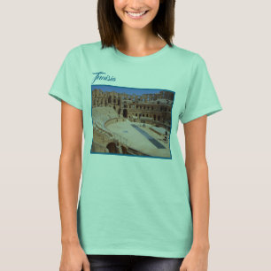 Tunisien El Jem Roman Gladiator Amphitheater T Shirt