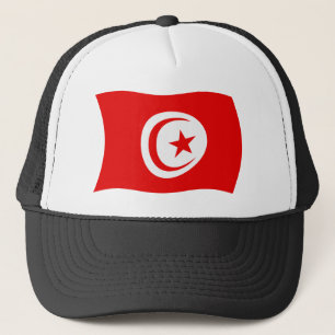 Tunisien Flagg Hatt Keps