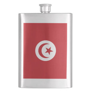 Tunisien flagga fickplunta