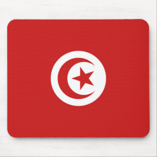 Tunisien Flagga Mousepad Musmatta