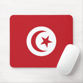 Tunisien flagga musmatta