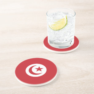 Tunisien flagga underlägg