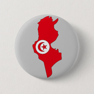 Tunisien flaggakarta knapp