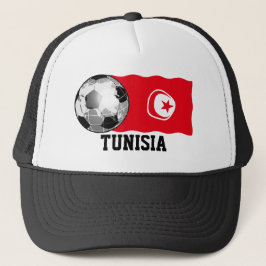 Tunisien fotbollhatt keps
