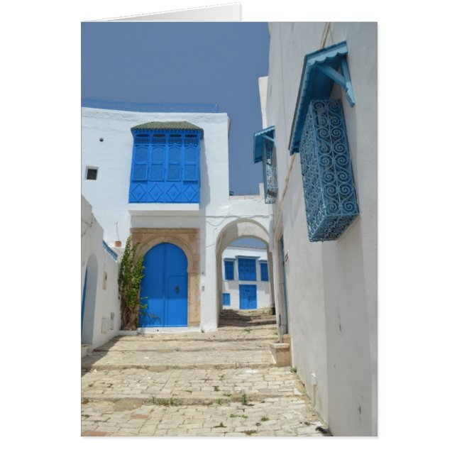 Tunisien Hälsningskort (Framsidan)