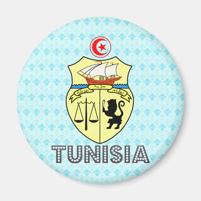 Tunisien Jackar om Arm Magnet (Framsidan)
