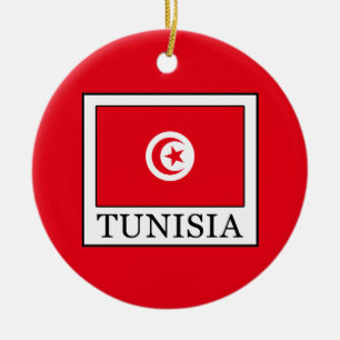 Tunisien Julgransprydnad Keramik
