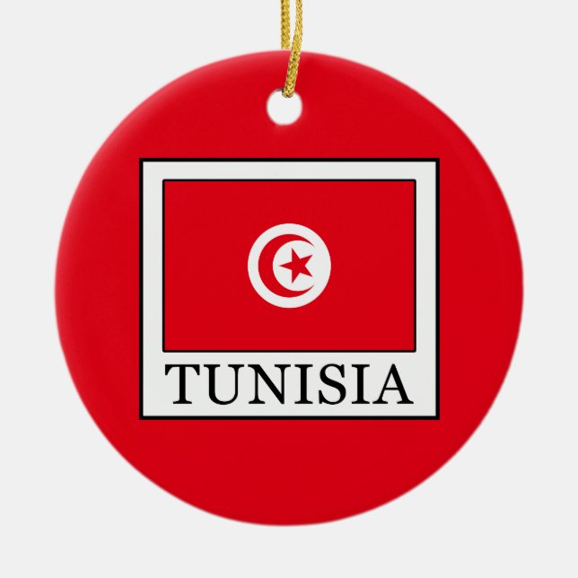 Tunisien Julgransprydnad Keramik (Framsidan)