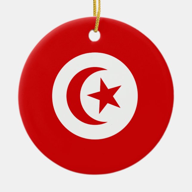 Tunisien Julgransprydnad Keramik (Framsidan)