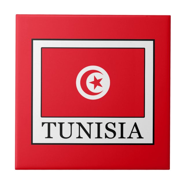 Tunisien Kakelplatta (Framsidan)