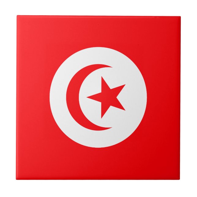 Tunisien Kakelplatta (Framsidan)