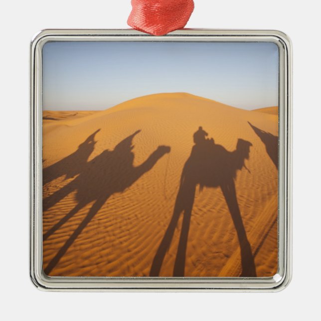 Tunisien, Ksour Area, Ksar Ghilane, Grand Erg 5 Julgransprydnad Metall (Framsidan)