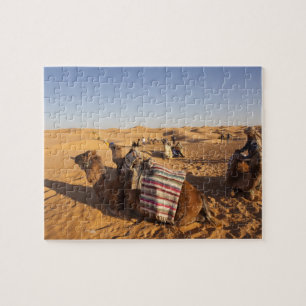 Tunisien, Ksour-området, Ksar Ghilane, Grand Erg 3 Pussel