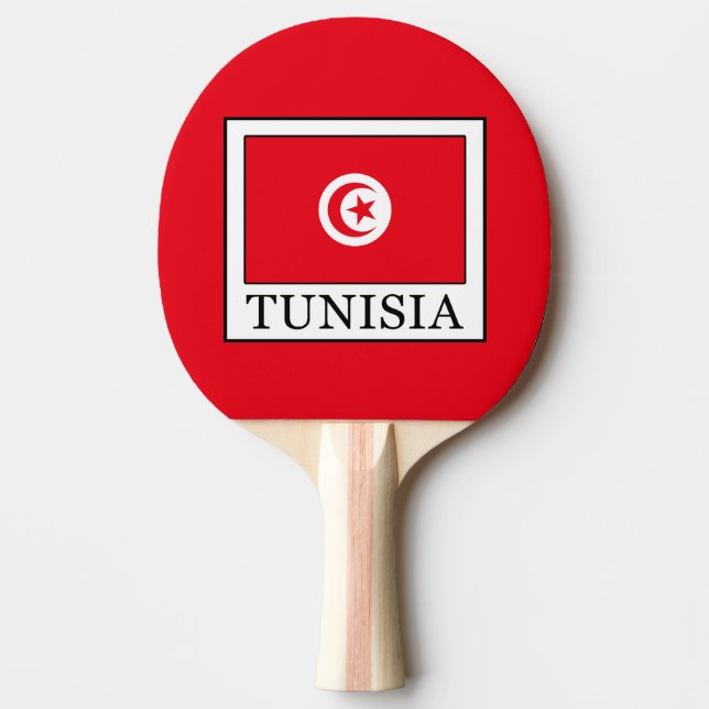 Tunisien Pingisracket (Framsidan)