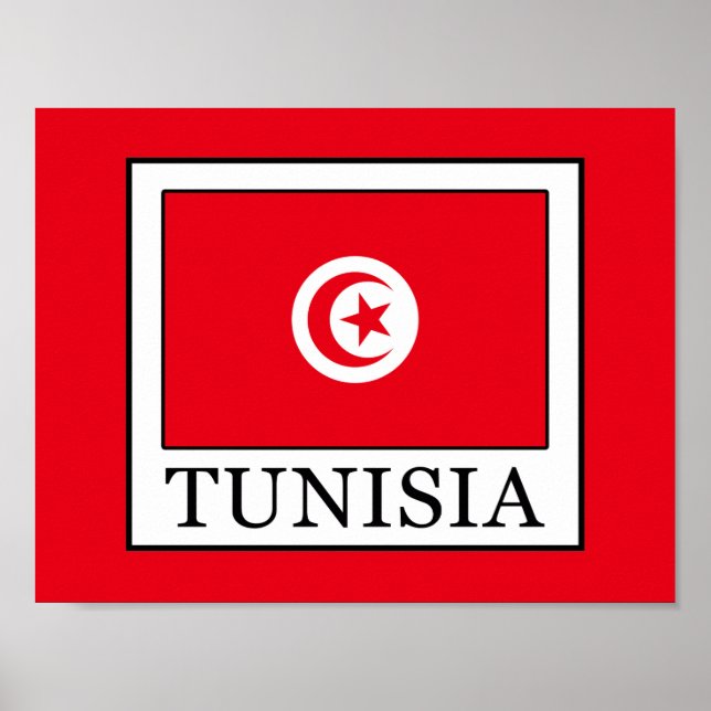 Tunisien Poster (Framsidan)