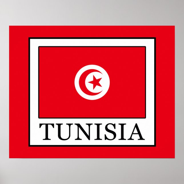 Tunisien Poster (Framsidan)