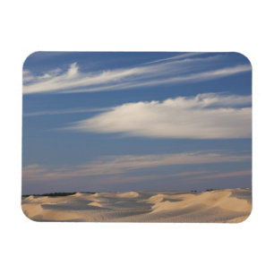Tunisien, Sahara-öknen, Douz, Stora dynen, skymnin Magnet