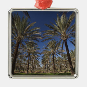Tunisien, Saharaöknen, Douz, Zone Touristique, 2 Julgransprydnad Metall
