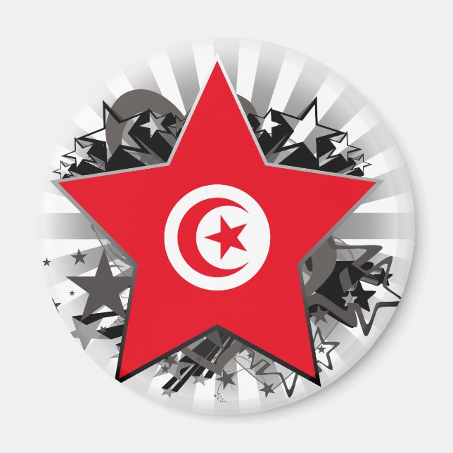 Tunisien Star Magnet (Framsidan)
