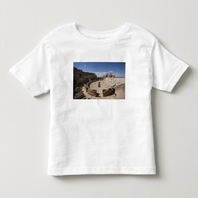 Tunisien, tunisiska centrala kusten, El Jem, Romer T Shirt (Framsida)