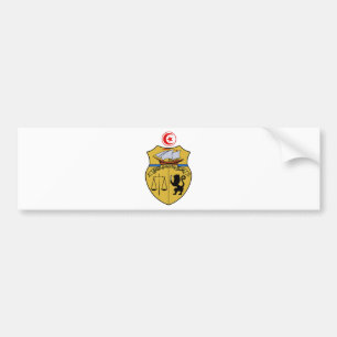 Tunisien vapensköld bildekal