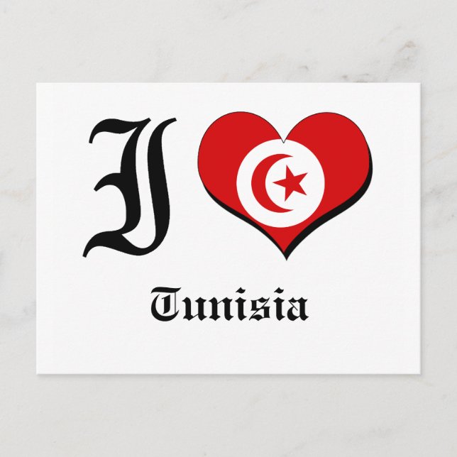 Tunisien Vykort (Framsida)