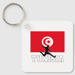 Tunisiens fotbollsfotbollsspelare, det nationella nyckelring