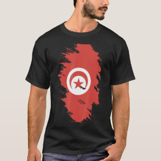 Tunisiens nationella Flagga för för manar sudanesi T Shirt