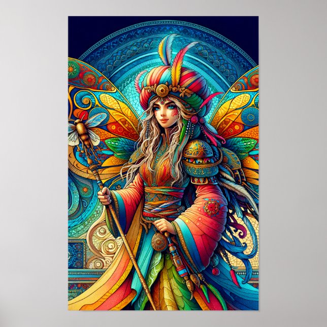 Tunisisk Fairy Poster (Framsidan)