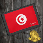 Tunisisk flagga, mode, tunisiska patrioter/idrotts<br><div class="desc">WALLETS: Tunisien och Tunisiens Flagga mode - kärlek mitt land,  resegåvor,  morapafödelsedag,  nationalpatrioter/sportfantaster</div>
