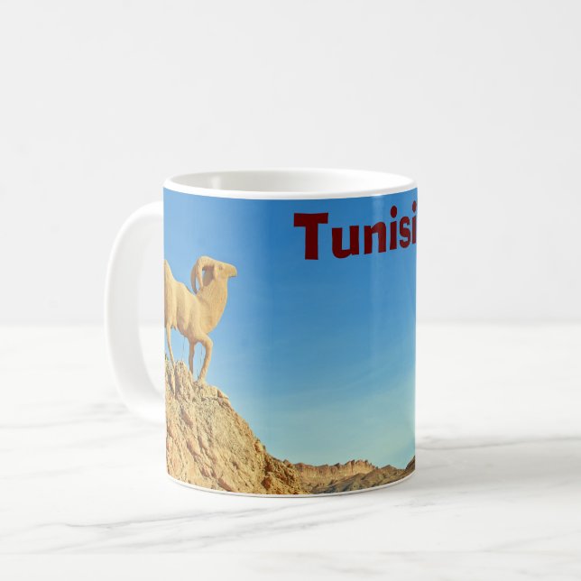 Tunisisk getstat kaffemugg (Framsida vänster)