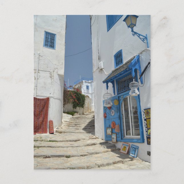 Tunisisk vykort (Framsida)