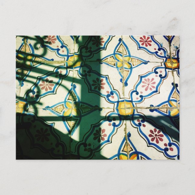 Tunisiska keramiska plattor vykort (Framsida)