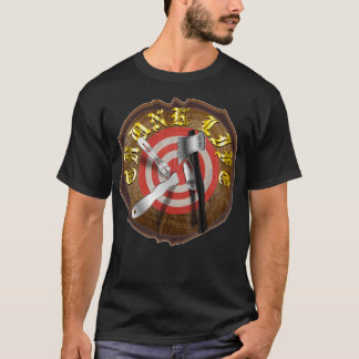 TUNK LIFE Träd Stump Impalement Target T Shirt