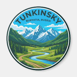 Tunkinsky Nationalpark Ryssland Magnet