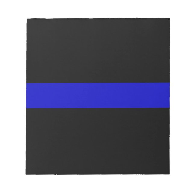 Tunn blå linje anteckningsblock (Framsida)