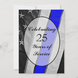 Tunn blå linje Flagga Tillsatta lagar Pension Inbjudningar