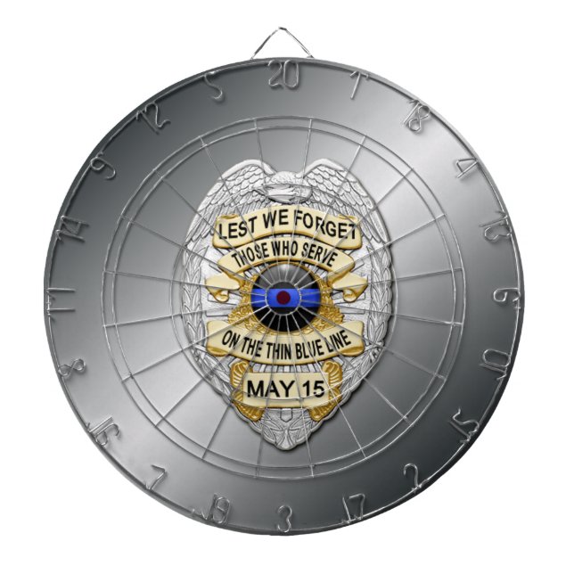 Tunn blå linje piltavla (Framsidan)