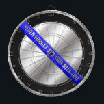 Tunn blå linje piltavla<br><div class="desc">Syftet med detta förslag är att hedra det modiga manar och de kvinnor som skyddar våra samhällen. Denna symbol för polis,  sheriff och tillsatta lagar är en vacker grafisk hyllning till dem som  och dem som har gjort det yttersta offret.</div>