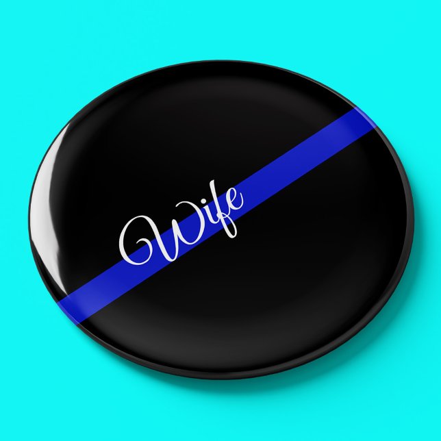 Tunn blå linje: Polisfru Magnet (Skapare uppladdad)