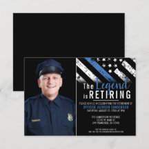 Tunn Blue Line Photo Police Pension Party