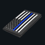 Tunn Blue Line-polisens Flagga<br><div class="desc">Tunn Blue Line American flagga. Hjälp polisen med den här fantastisk-tunna blå linjen flagga och visa världen att</div>