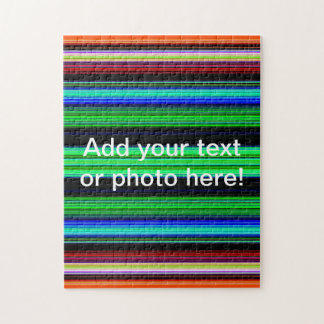 Tunn färgad Rand - 1 Pussel