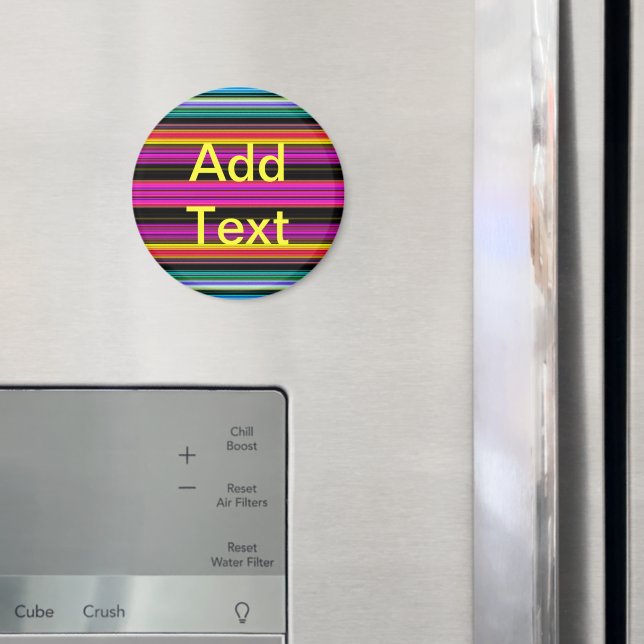 Tunn färgad Rand - 2 Magnet (In Situ (Fridge))