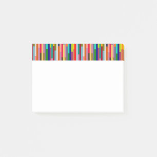 Tunn färglös Rand Post-it Block