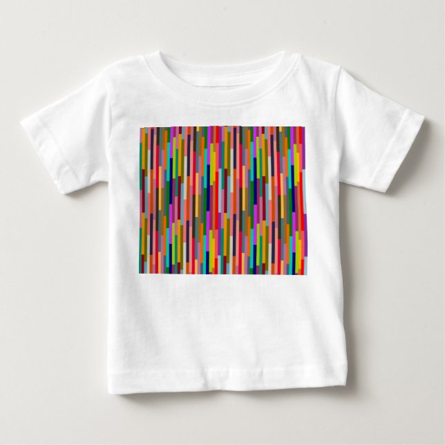 Tunn färglös Rand T Shirt (Framsida)