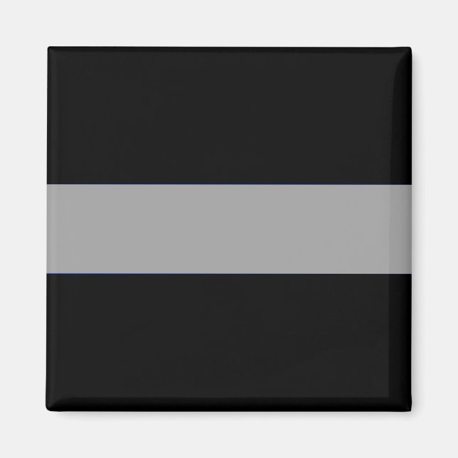 Tunn Grått Line-korrektionsagent Magnet (Framsidan)